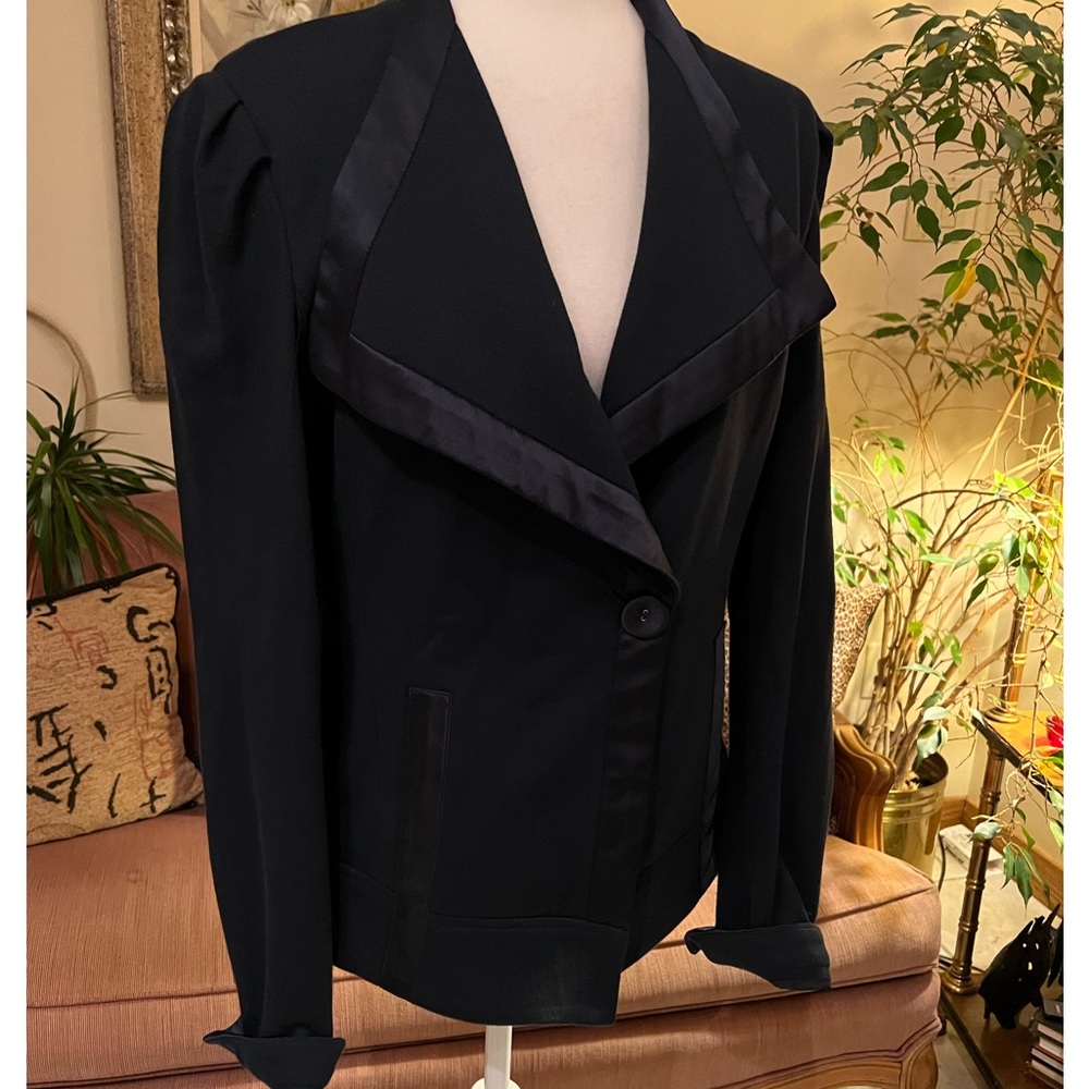 Nanette Lepore Navy Size Large Blazer